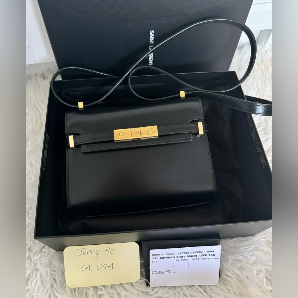 *SOLD* Brand new YSL Mini Manhattan Bag